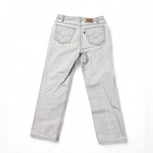 VTG 90s Levi’s 530 regular fit light wash bronze tab jeans denim 34 made in USA